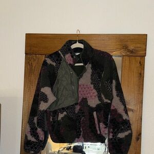 JoyLab Multicolor Teddy Jacket